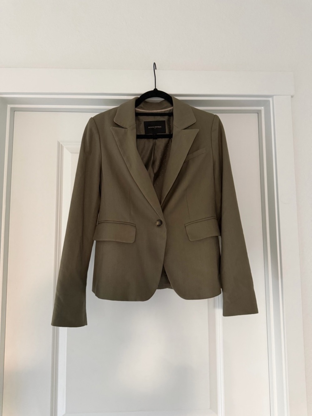 Banana Republic Olive Green Blazer